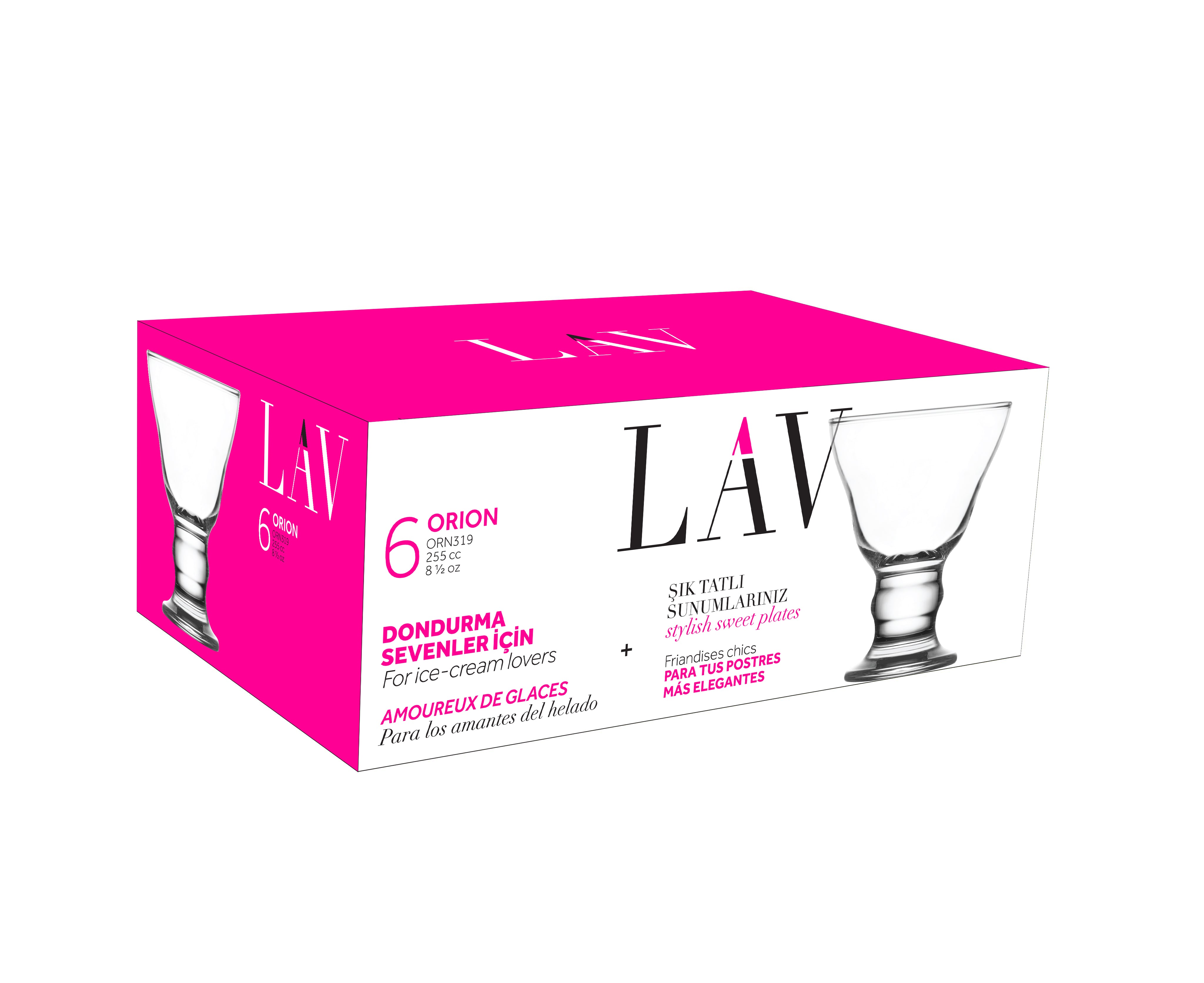 Orion Cam Dondurma & Tatlı Kasesi