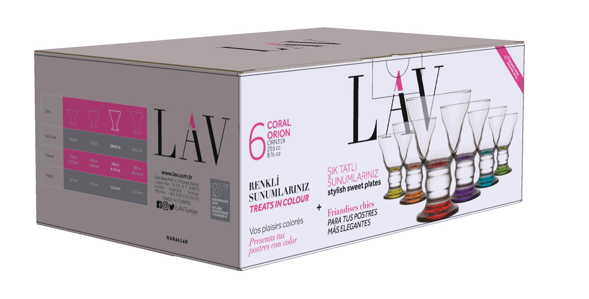 Orion Cam Dondurma & Tatlı Kasesi