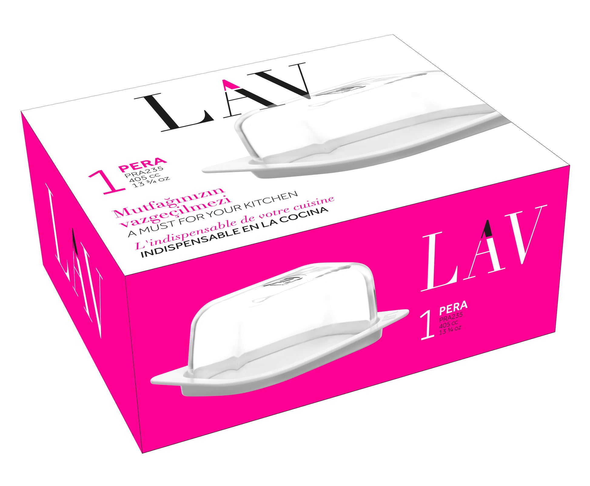 Pera Cam Saklama Kabı