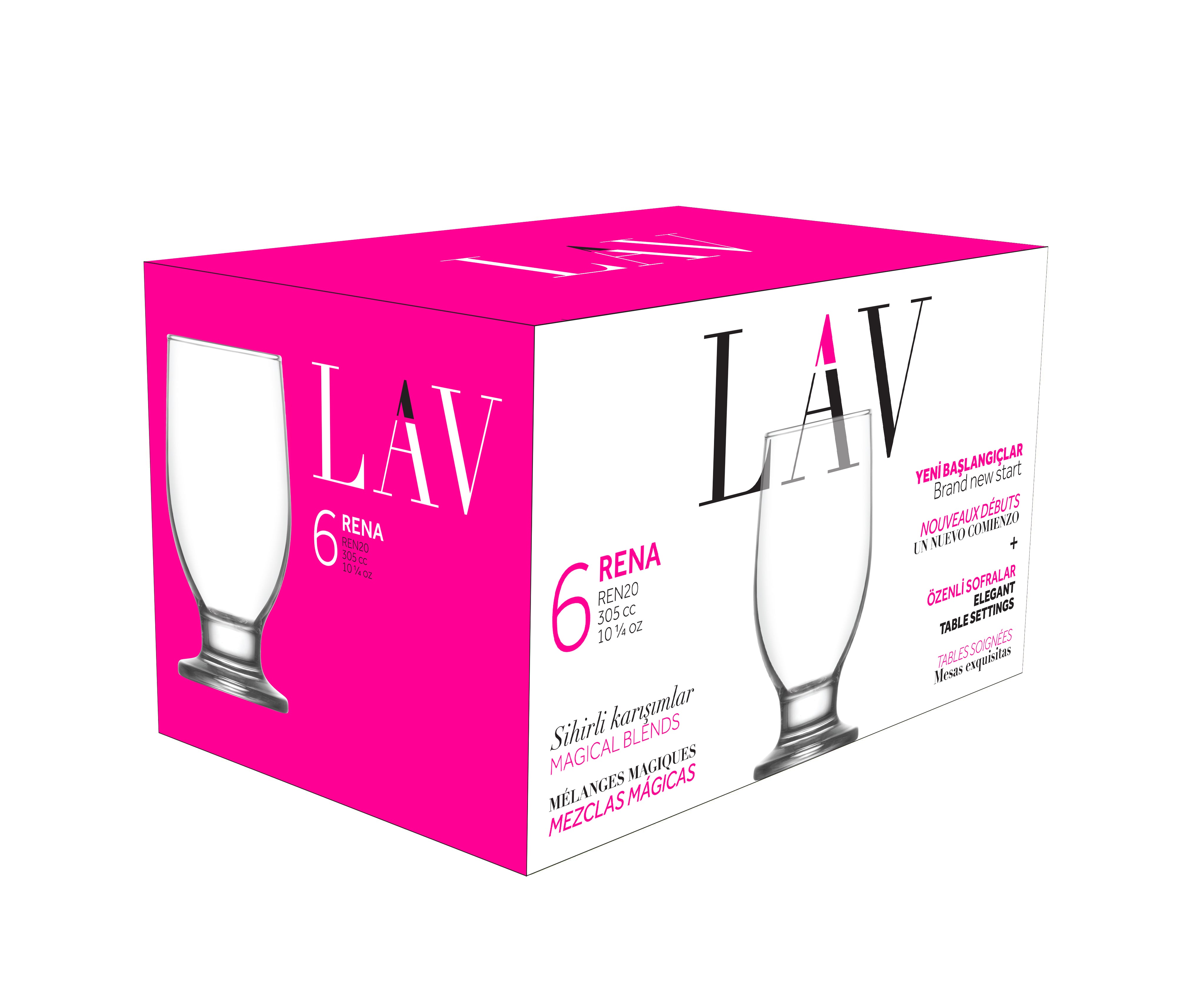 Rena Cam Meşrubat Bardağı