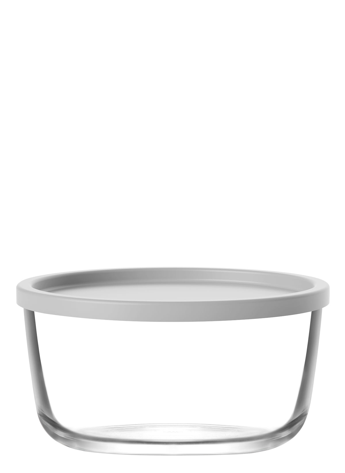 Round Cam Saklama Kabı