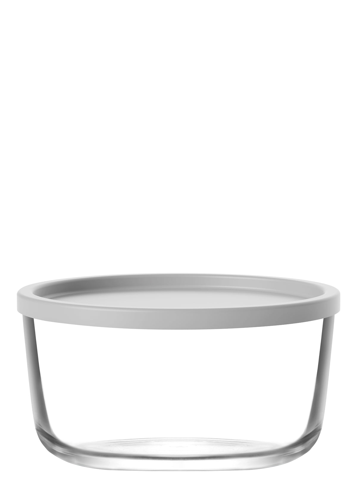 Round Cam Saklama Kabı