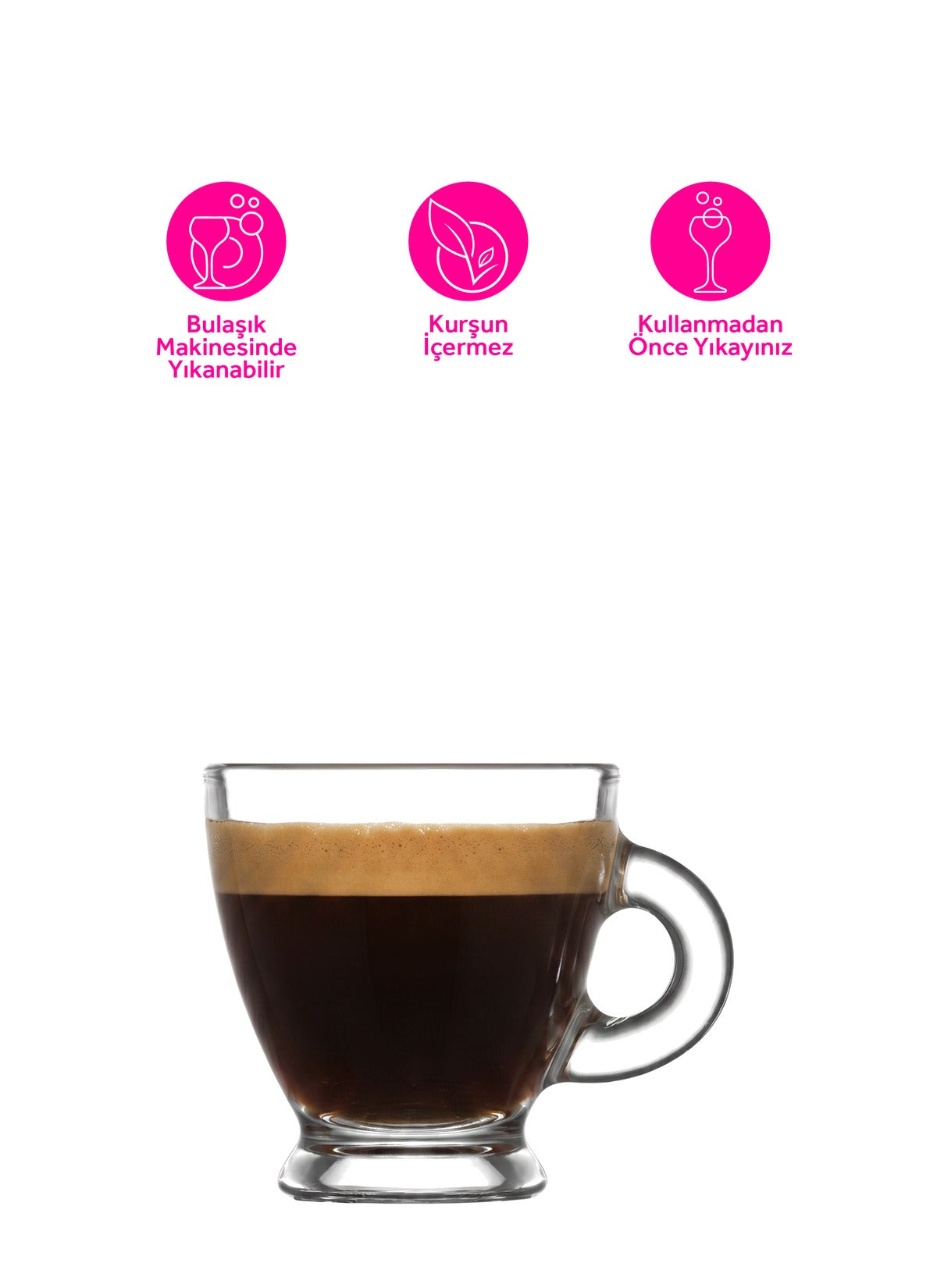 Roma Cam Espresso Fincanı