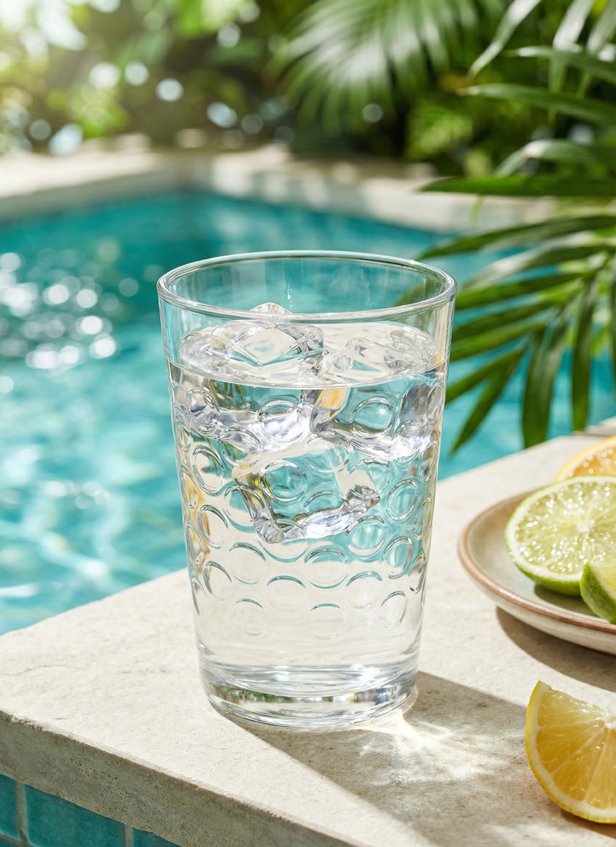 Sedef Cam Su Bardağı