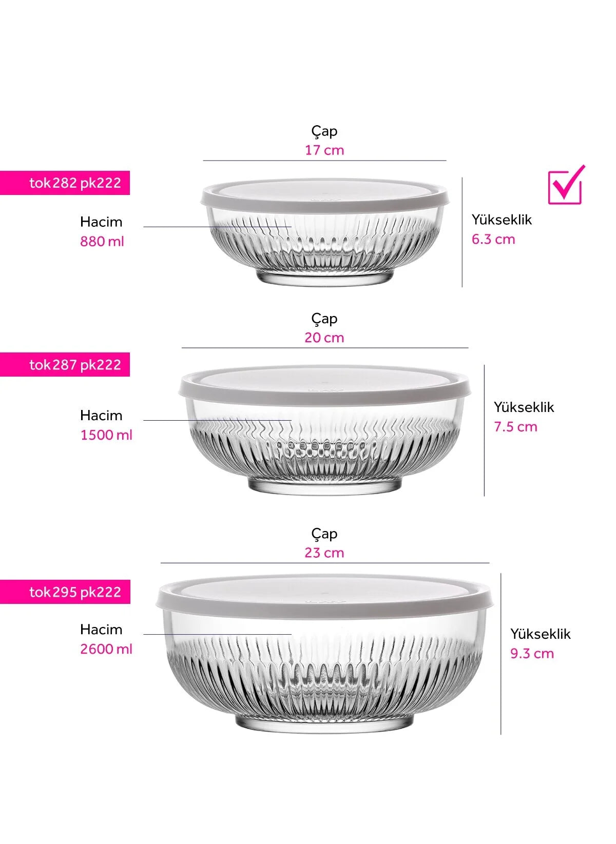 Tokyo Cam Saklama Kabı