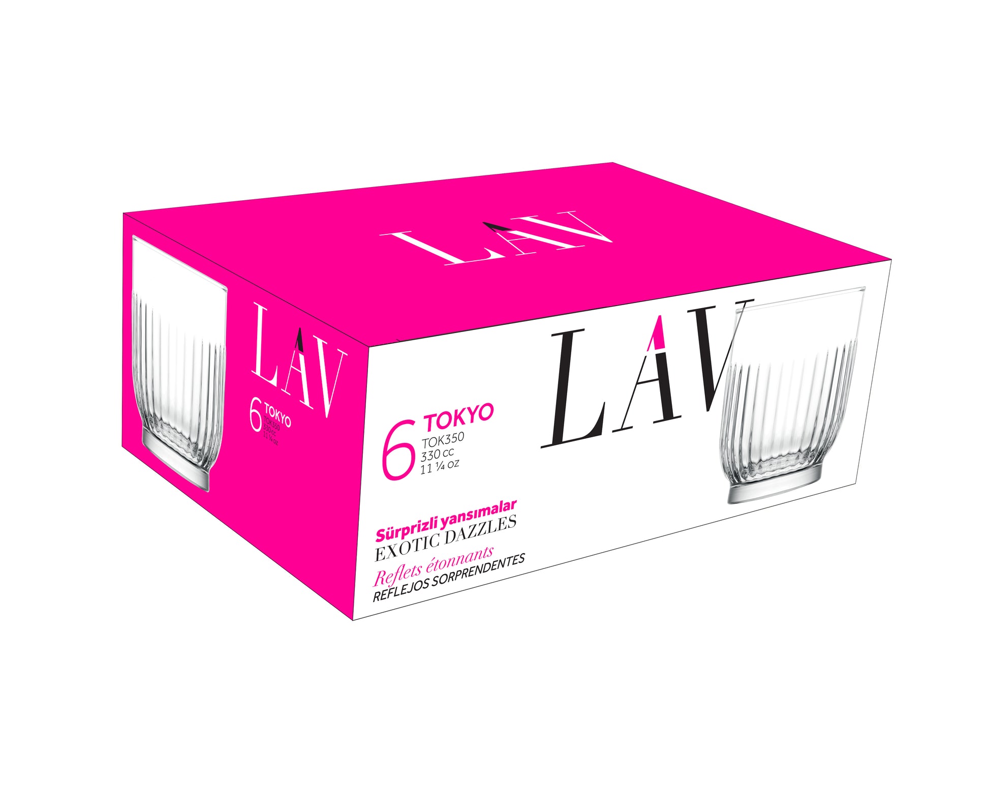 Tokyo Cam Viski Bardağı