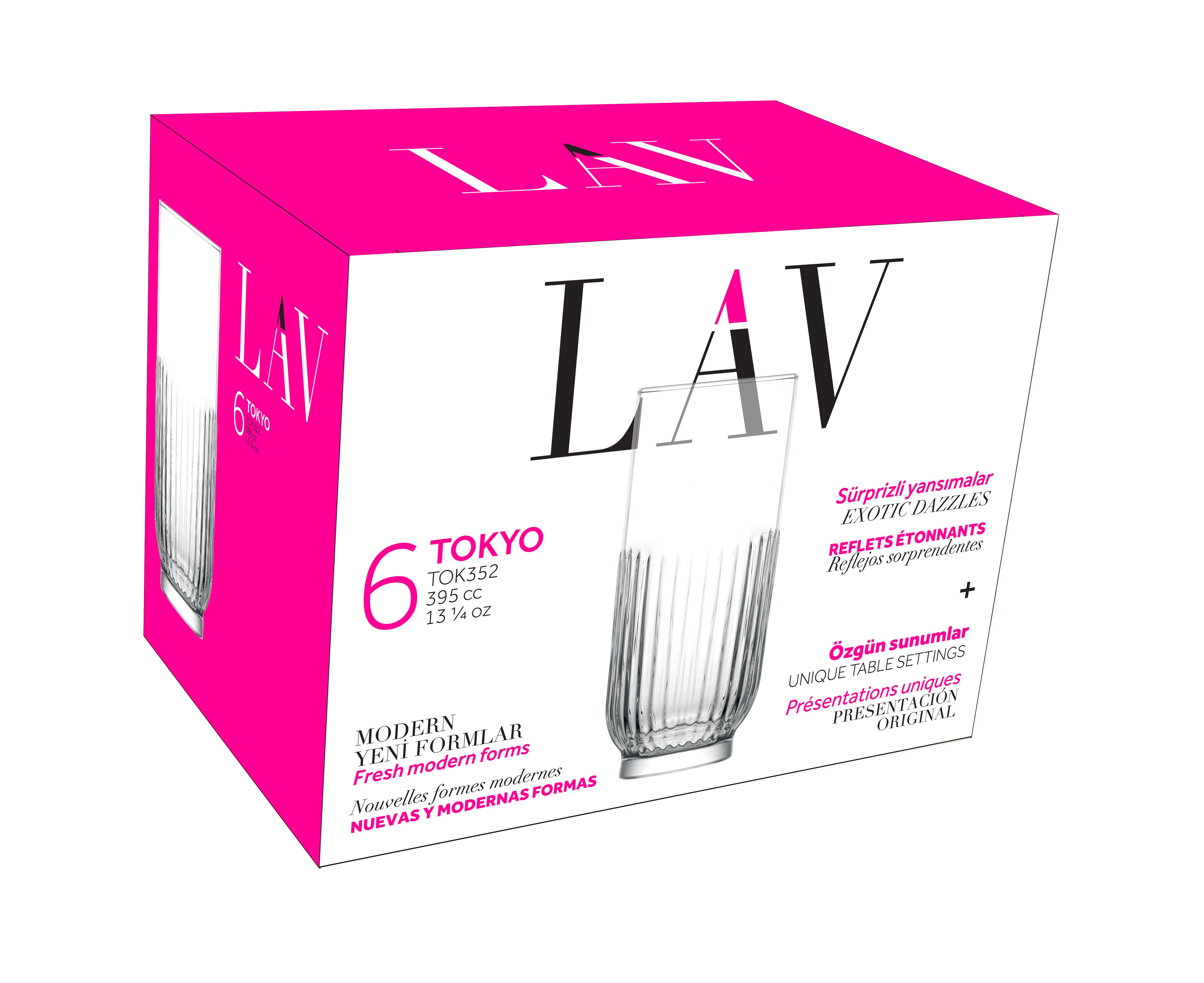 Tokyo Cam Meşrubat Bardağı