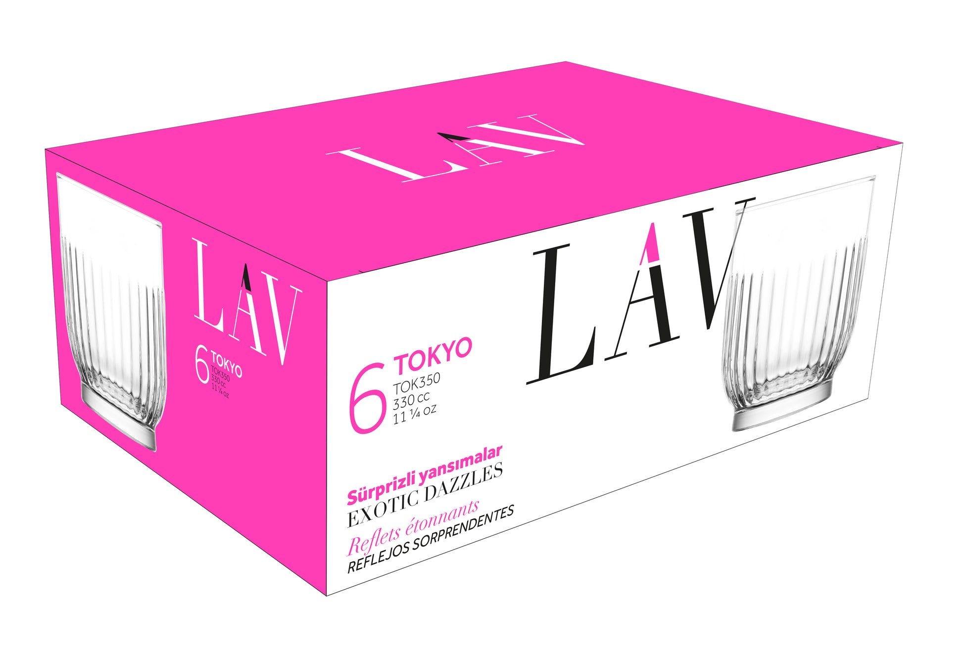 Tokyo Cam Bardak Seti