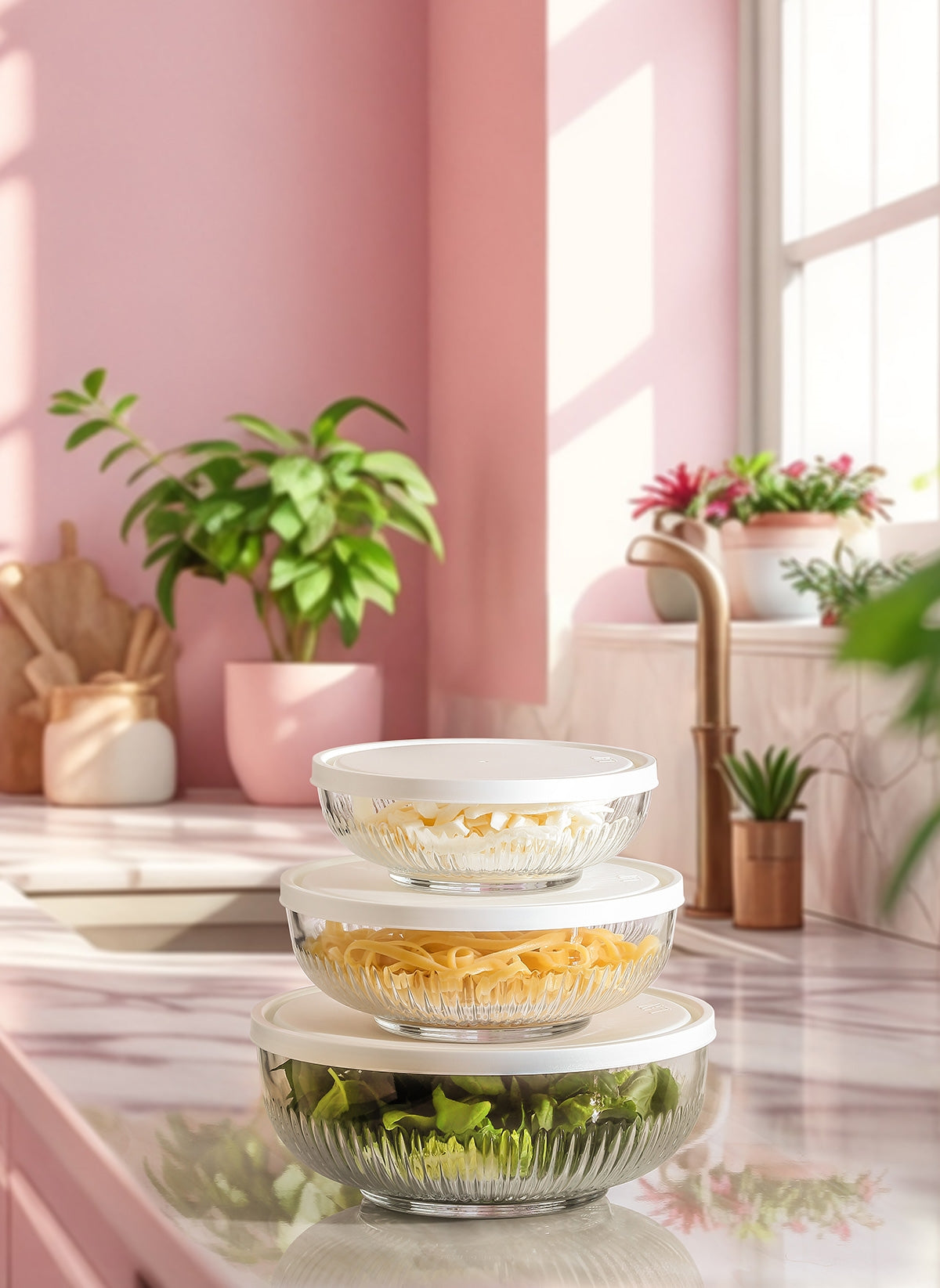 Tokyo Cam Saklama Kabı Seti