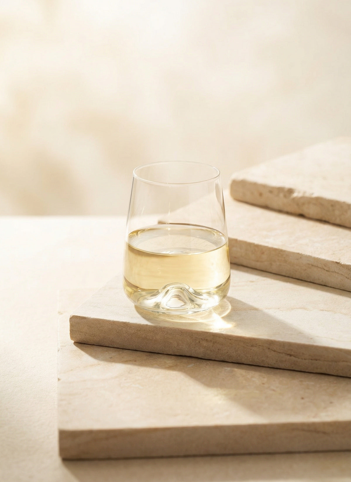 Terra Cam Beyaz Şarap Kadehi