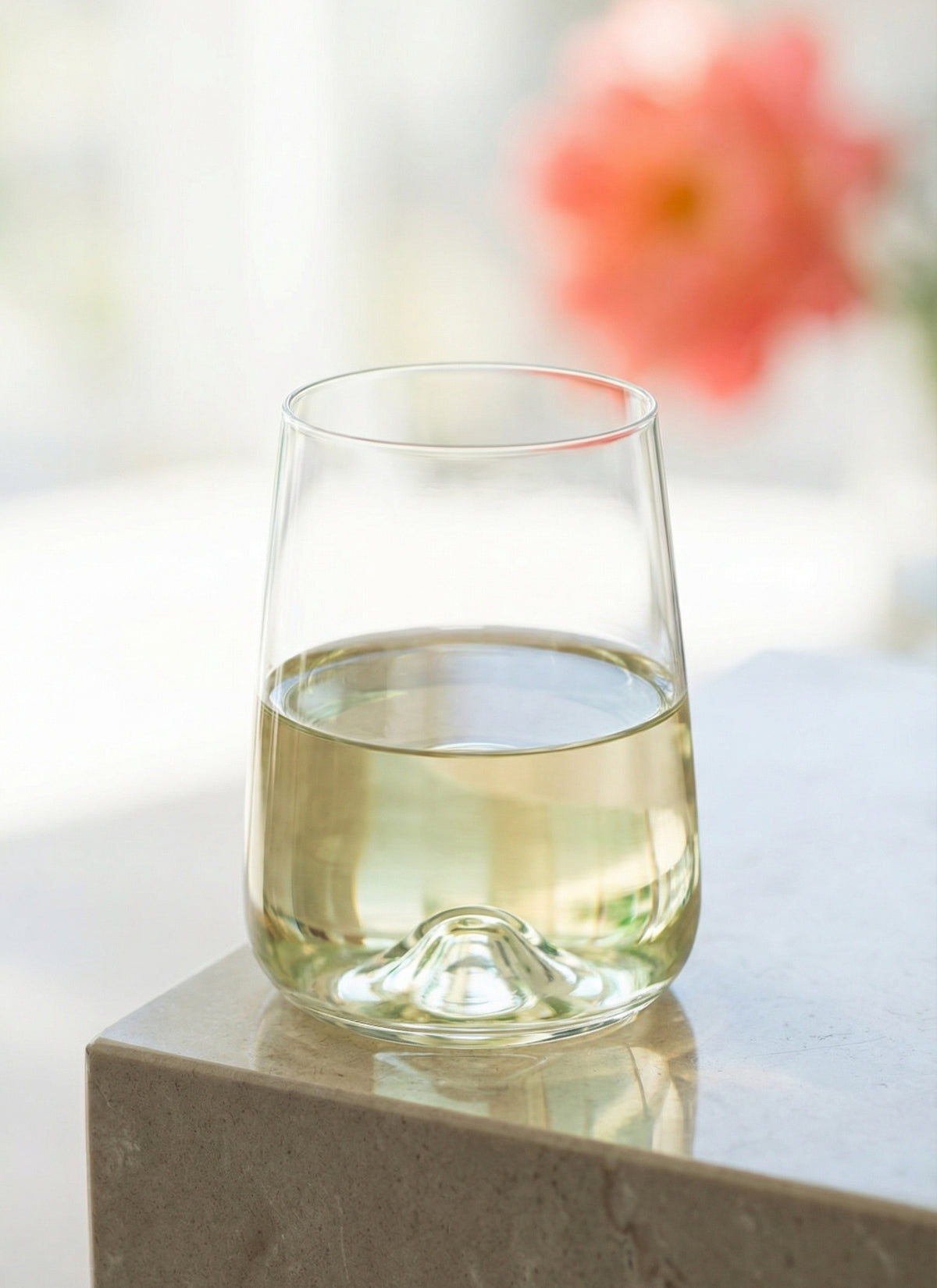 Terra Cam Beyaz Şarap Kadehi