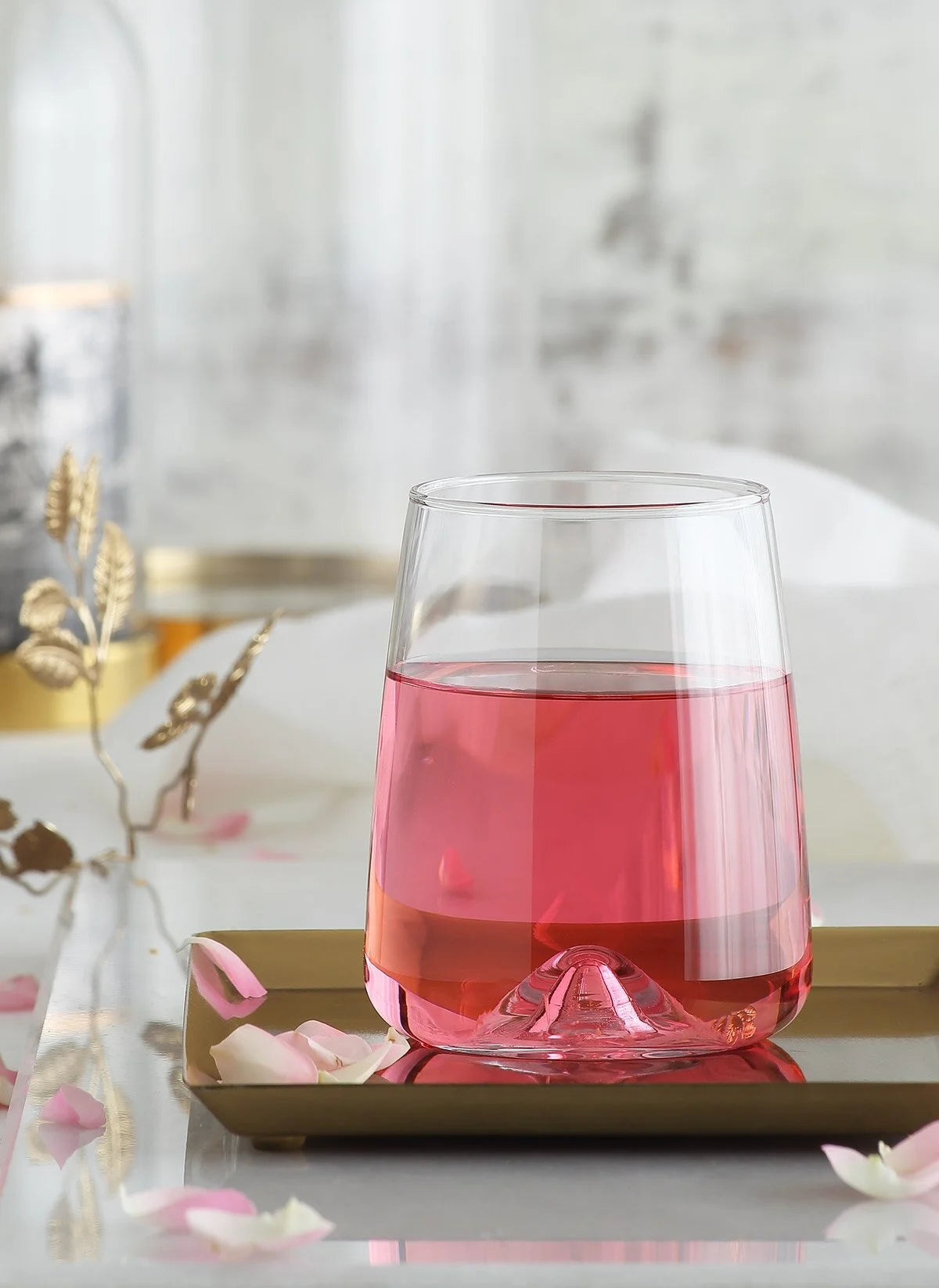 Terra Cam Kırmızı Şarap Kadehi