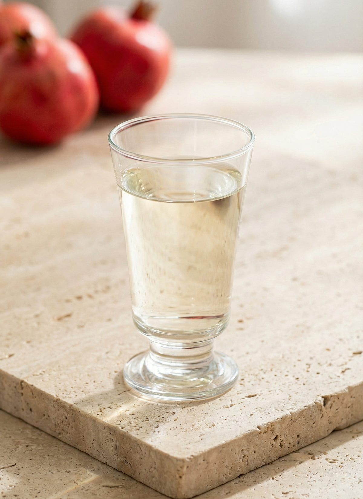 Troya Cam Kahve Yanı Su Bardağı