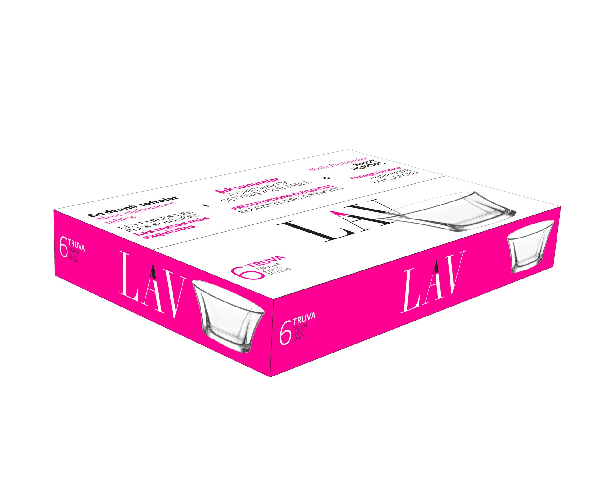 Truva Cam Çorba Kasesi