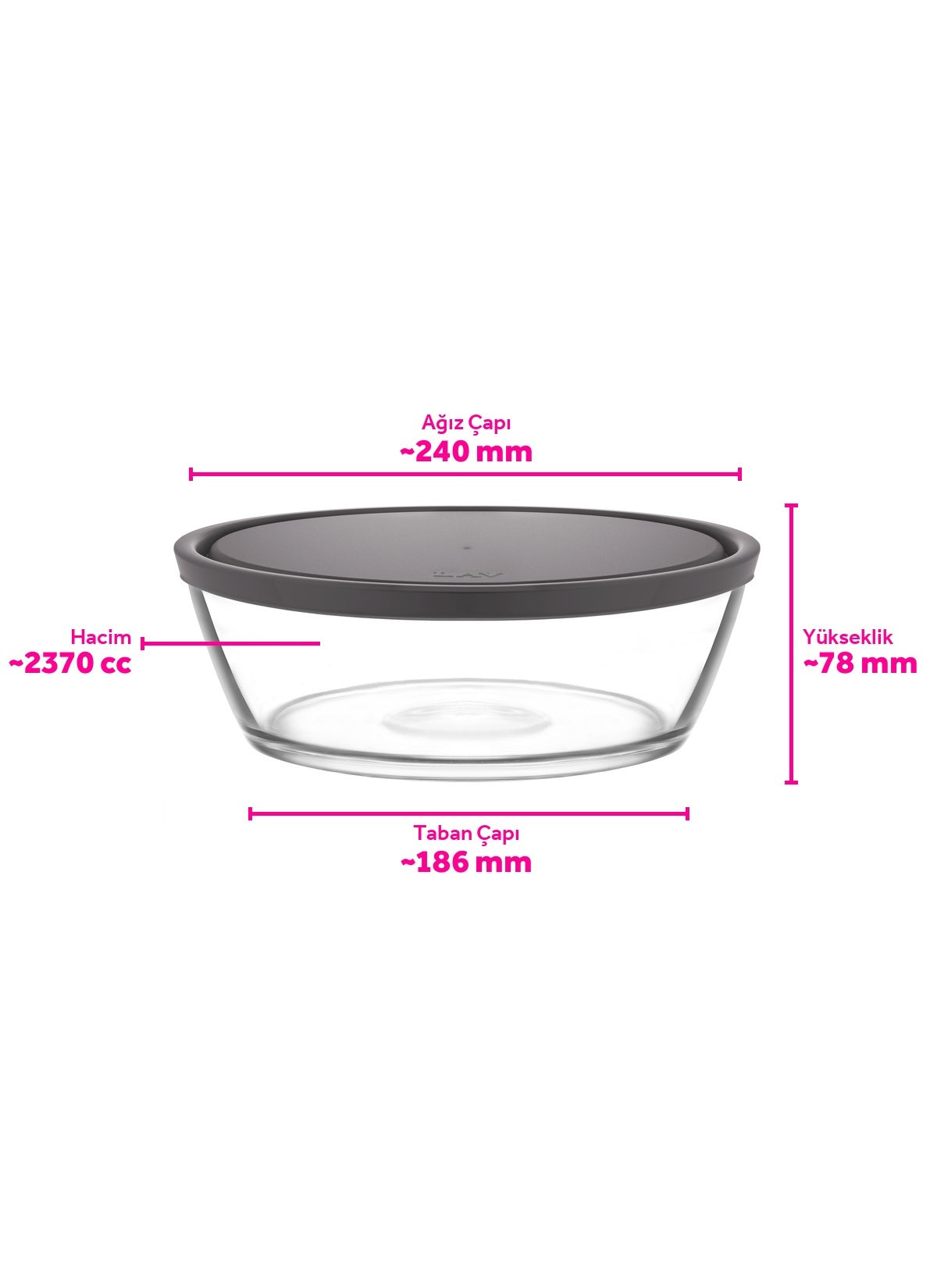 Vega Cam Saklama Kabı