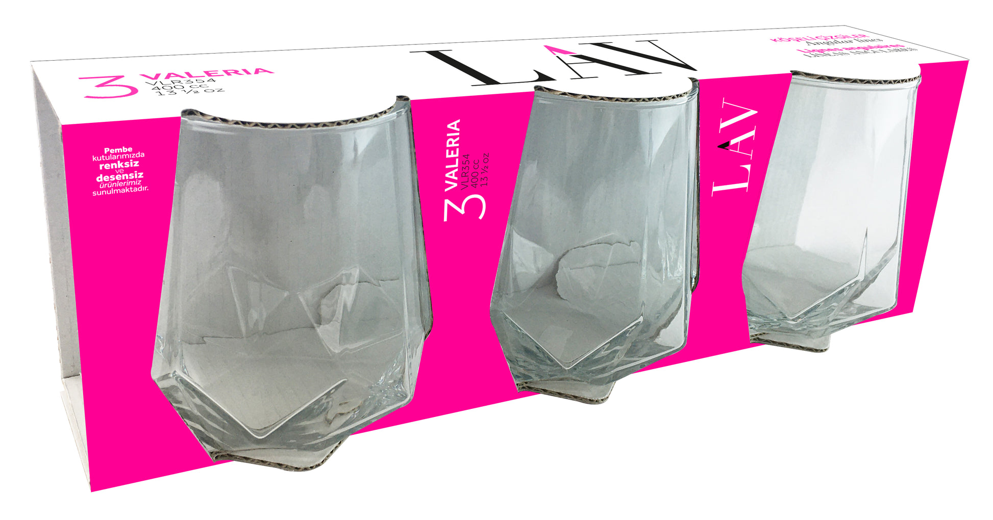 Valeria Cam Viski Bardağı