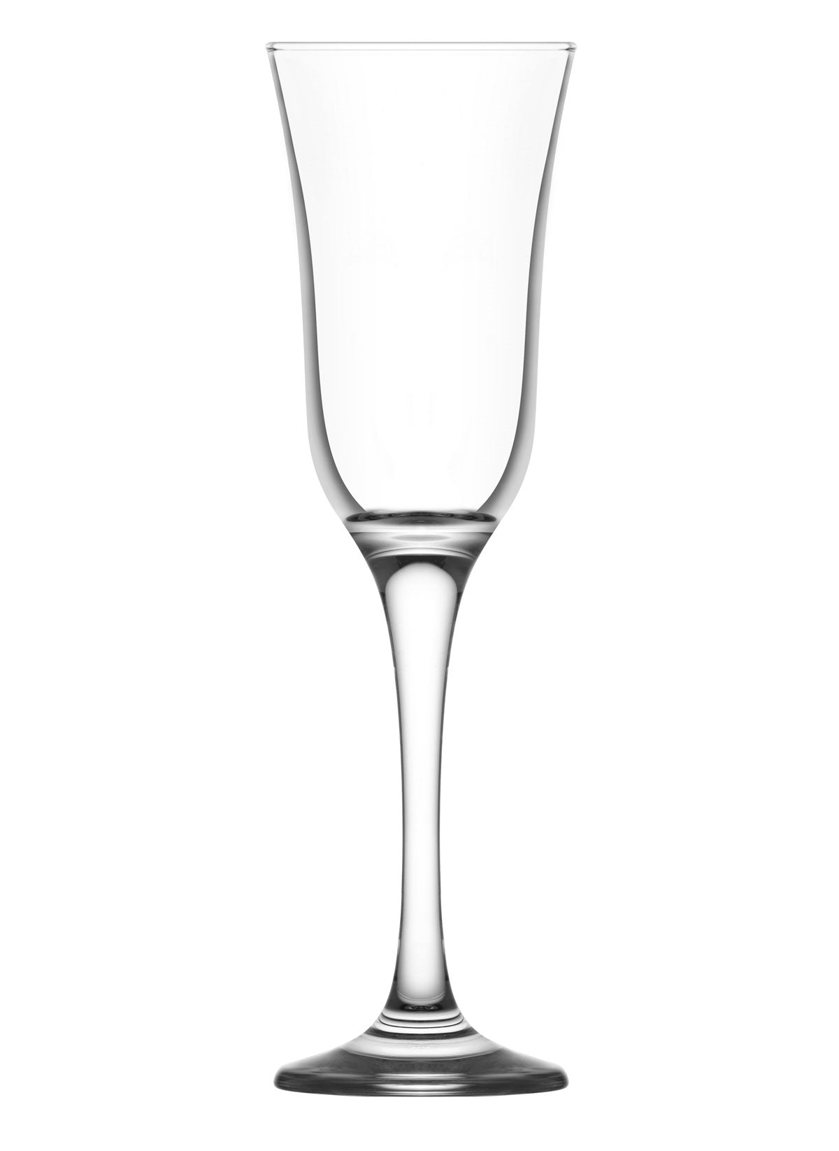 Vals Cam Şampanya Kadehi