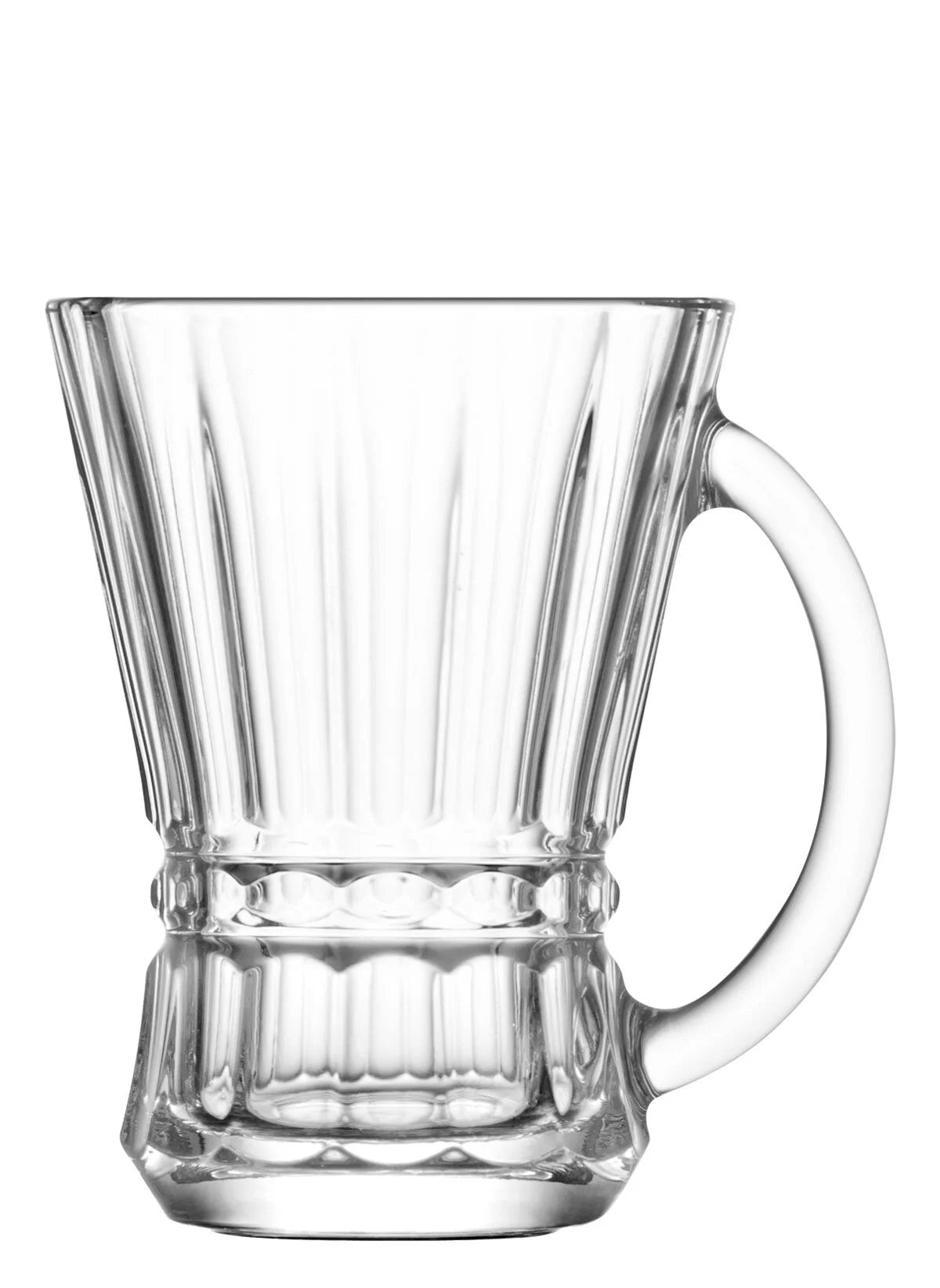 Venüs Cam Kulplu Çay Bardağı