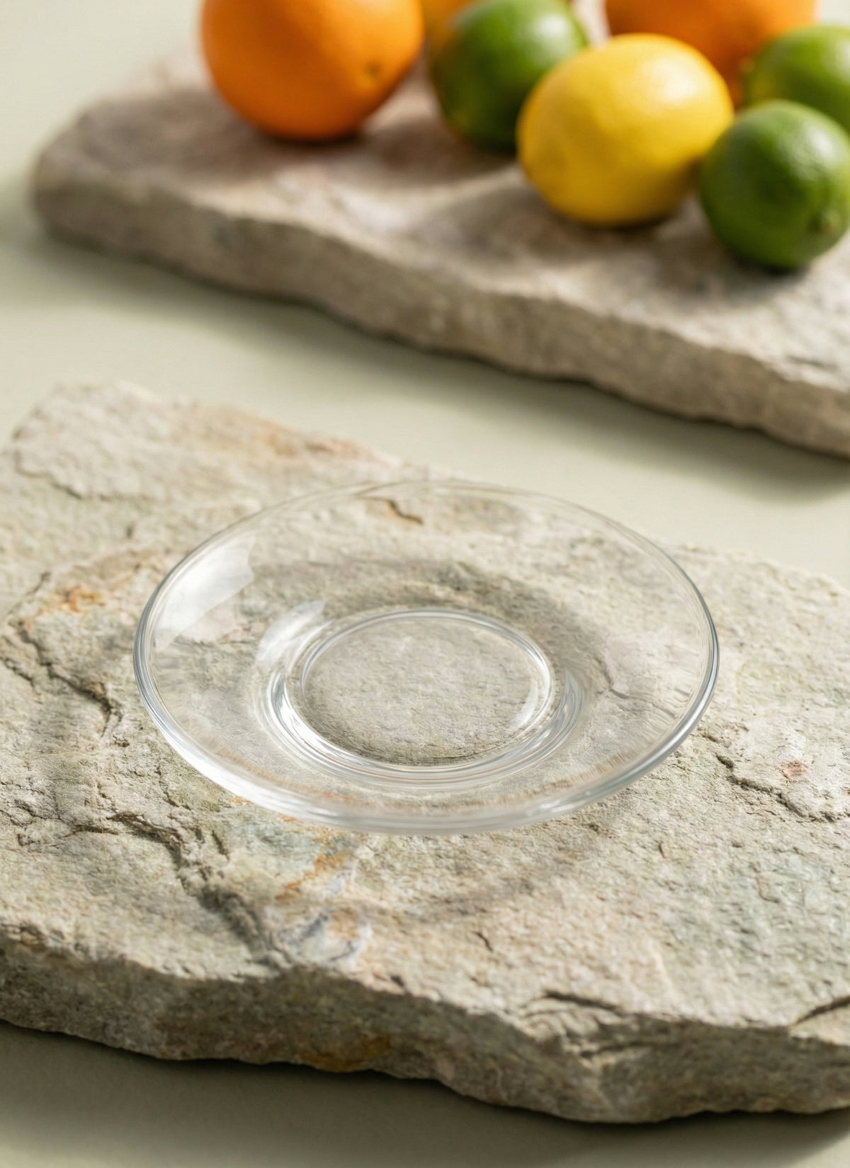 Vera Cam Çay Tabağı