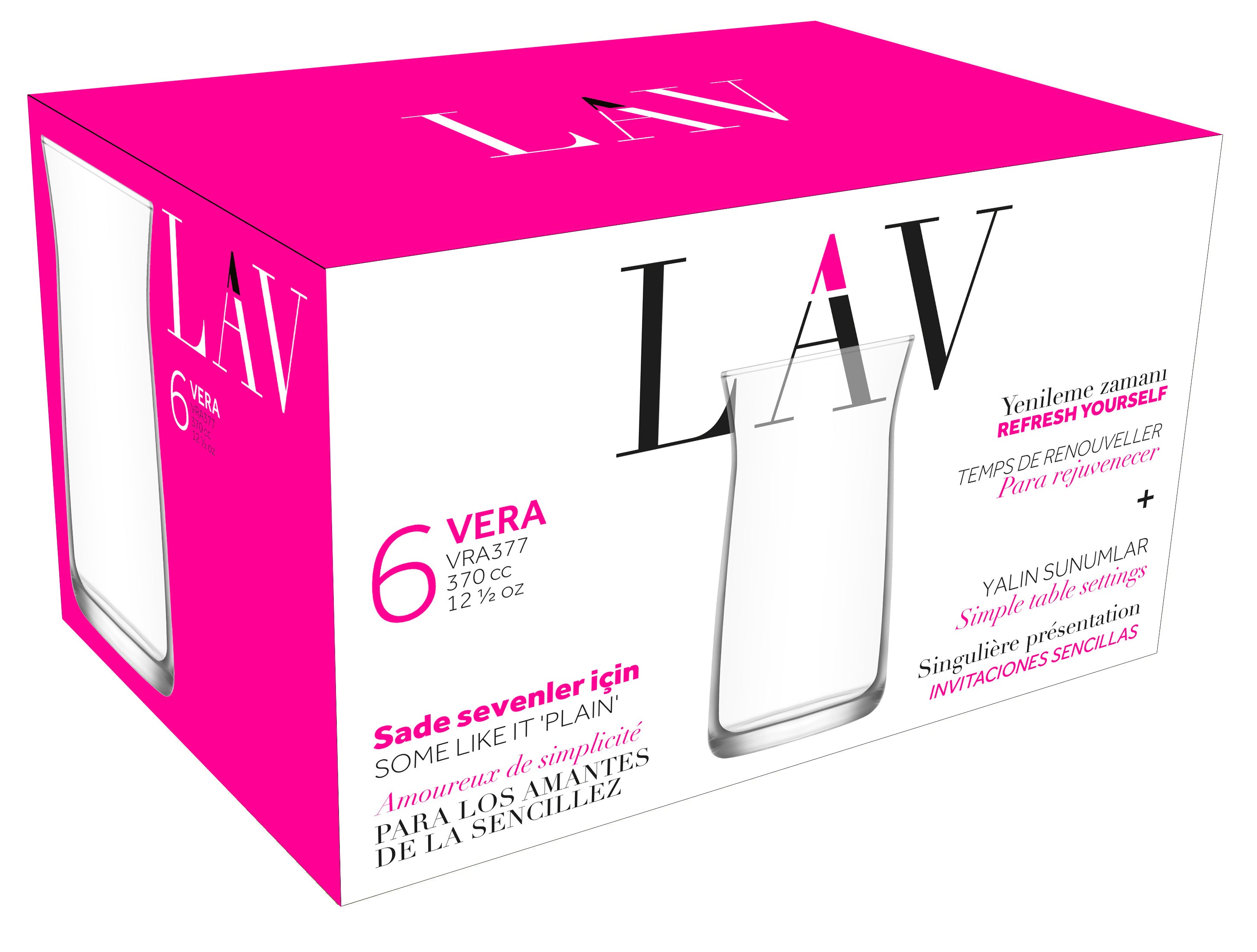 Vera Cam Meşrubat Bardağı