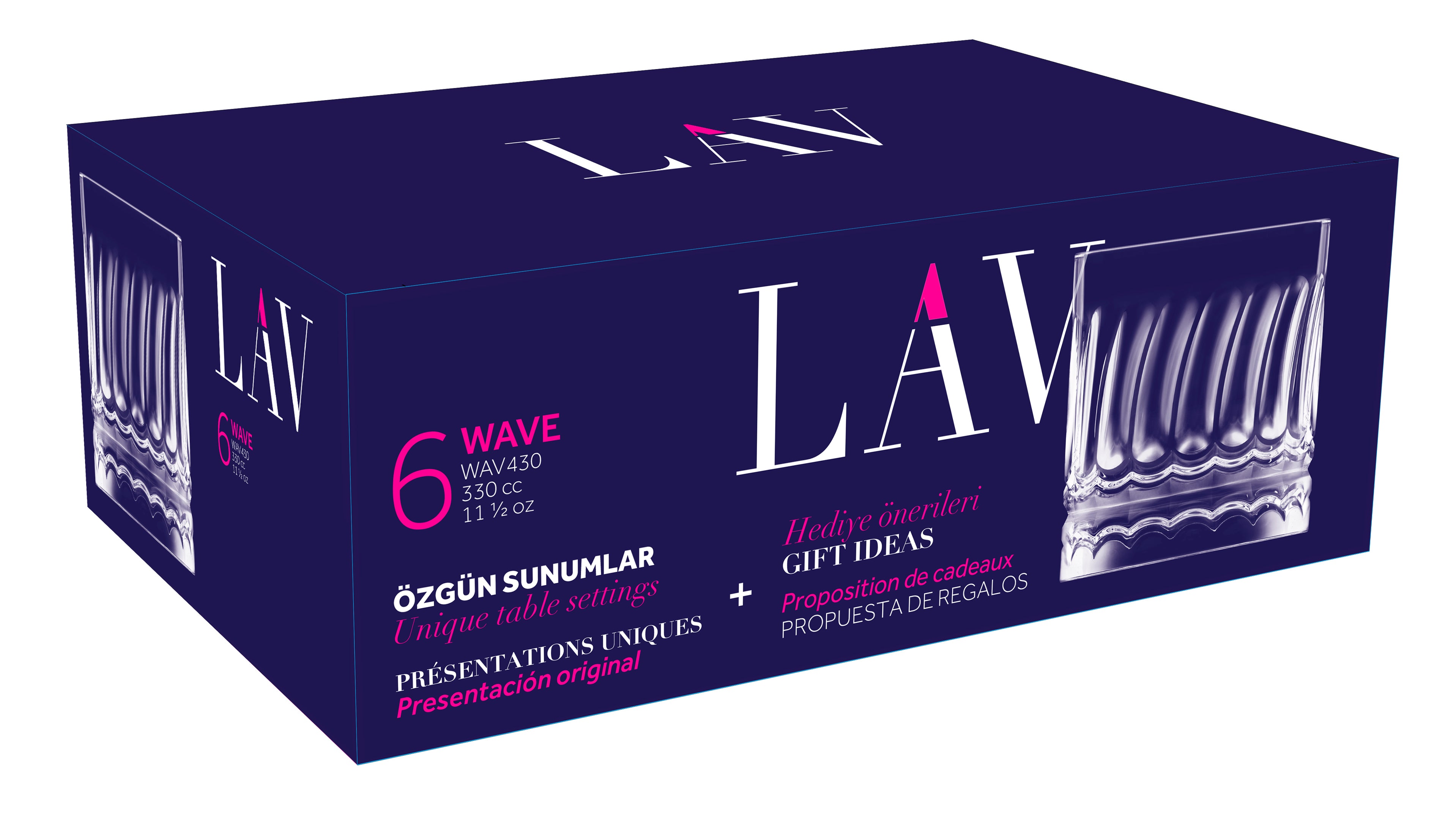 Wave Cam Viski Bardağı