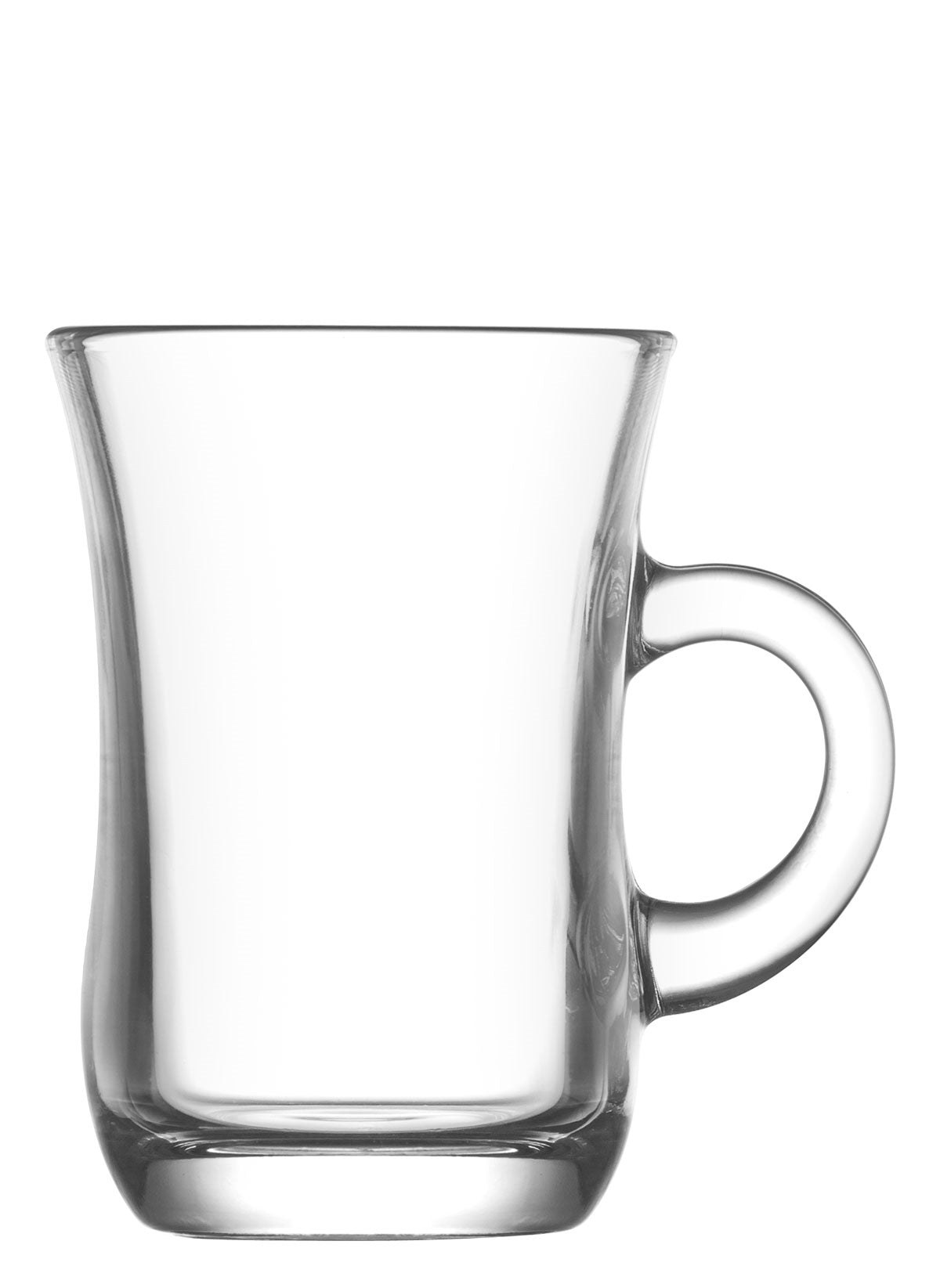 Yudum Cam Kulplu Çay Bardağı