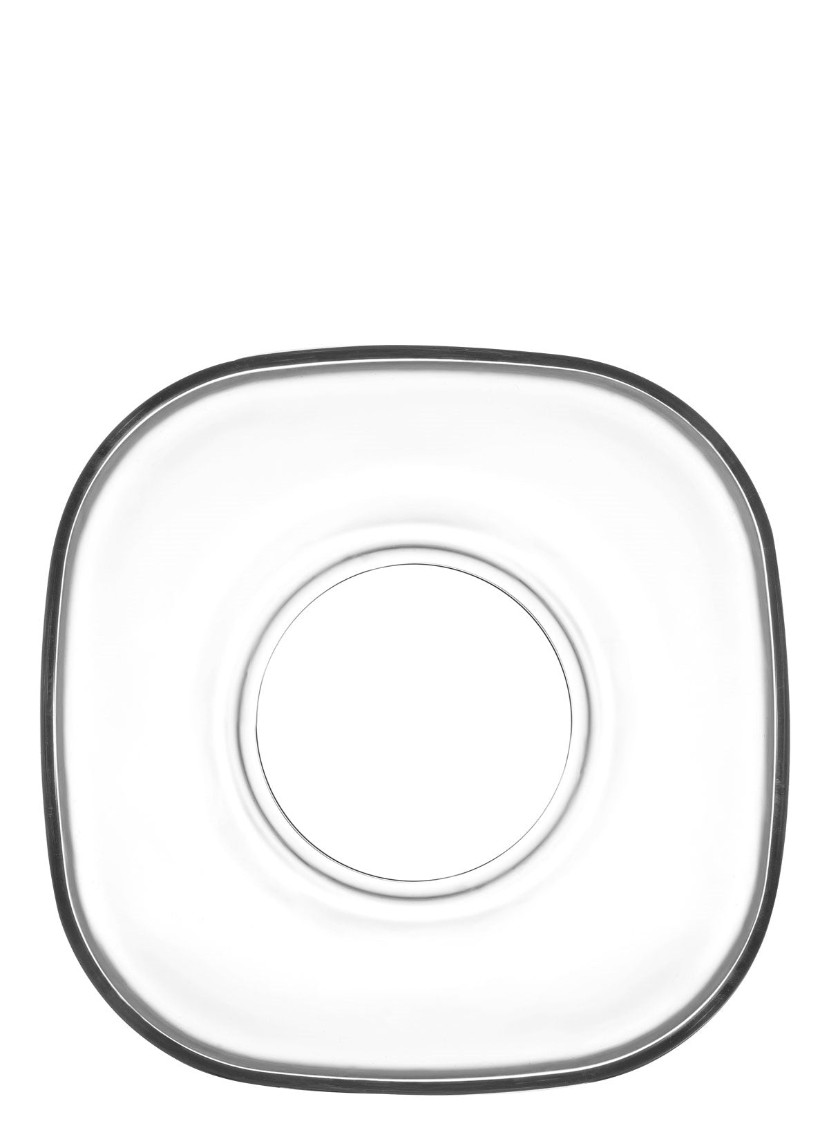 Zen Cam Çay Tabağı