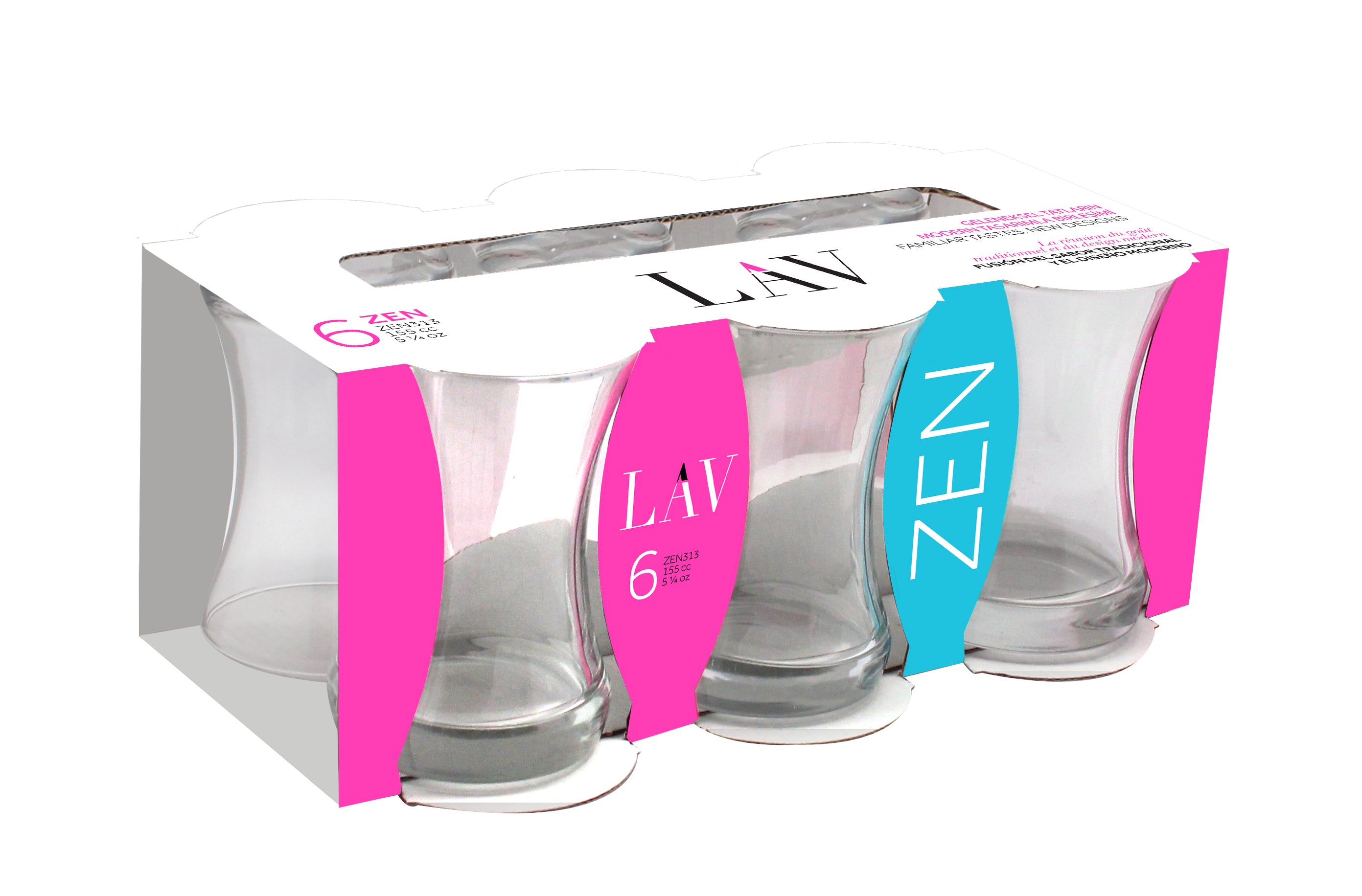 Zen Cam Çay Bardağı