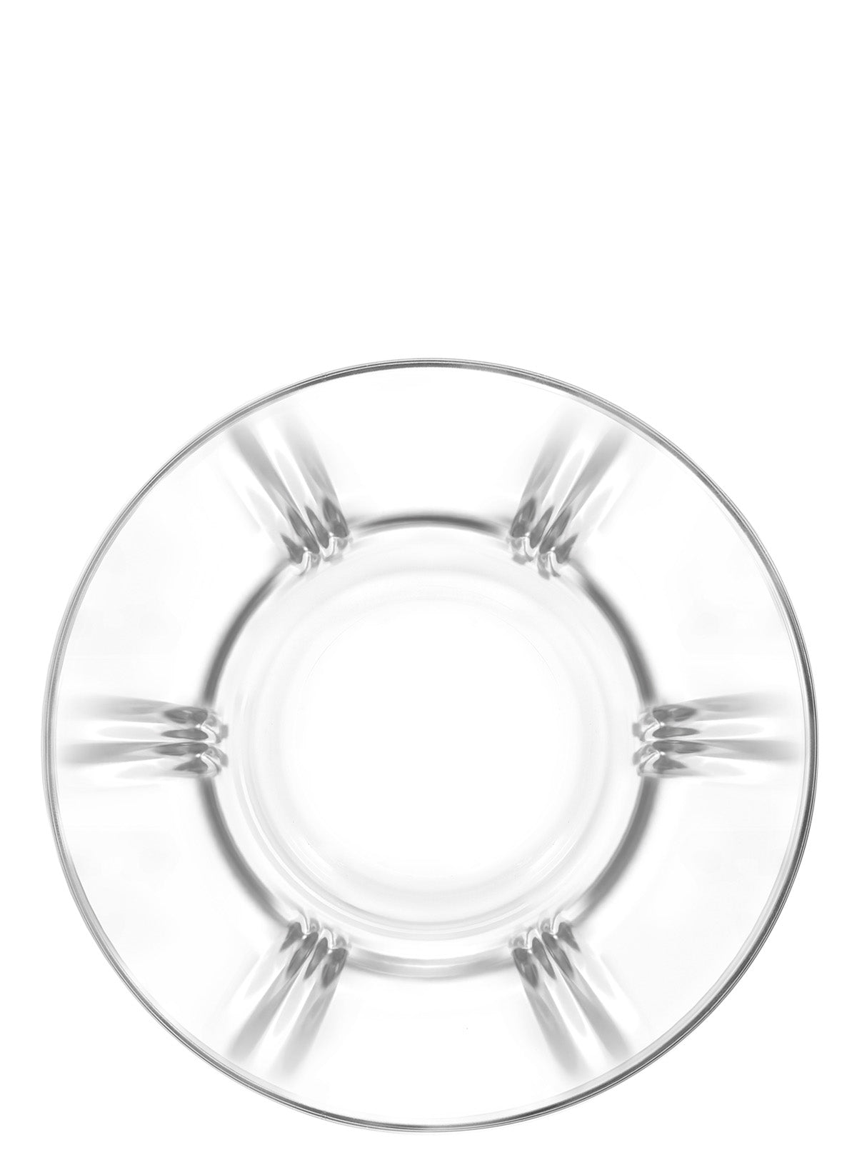 Zoey Cam Çay Tabağı