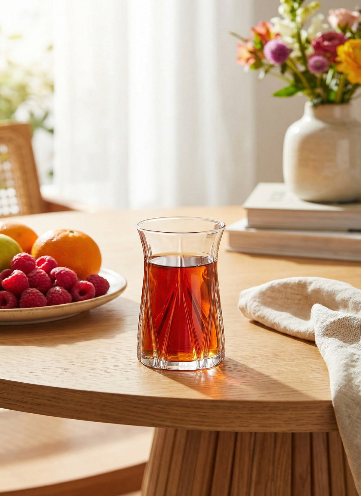 Zoey Cam Çay Bardağı